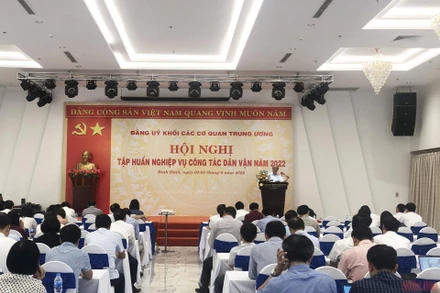 Quang cảnh hội nghị. 