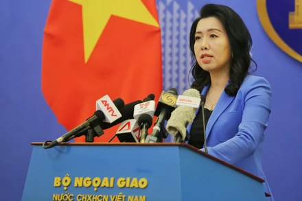 Người Phát ngôn Bộ Ngoại giao Lê Thị Thu Hằng.