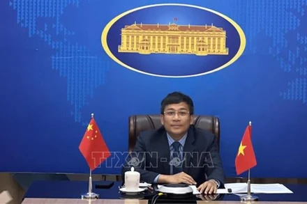 Thứ trưởng Thường trực Ngoại giao Việt Nam Nguyễn Minh Vũ. (Ảnh: TTXVN phát)