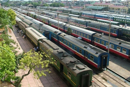 Hướng dẫn việc xử lý tài sản kết cấu hạ tầng đường sắt thu hồi từ các dự án đầu tư. Ảnh Báo Chính phủ.