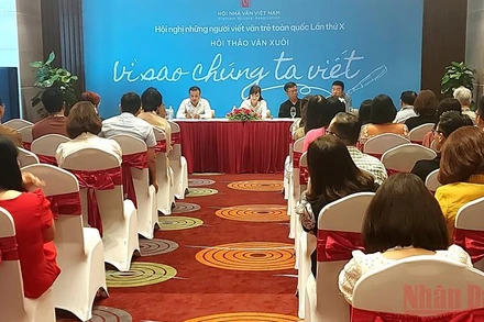 Toàn cảnh Hội thảo Văn xuôi.