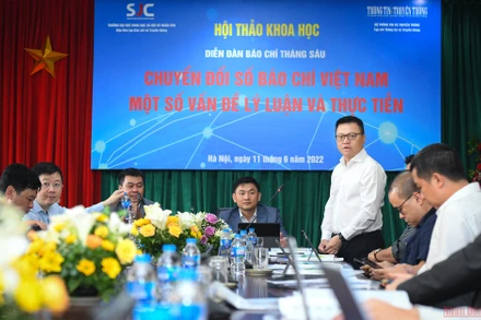 Hình ảnh tại Hội thảo khoa học chuyển đổi số báo chí Việt Nam