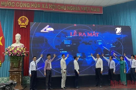 Lễ ra mắt IOC tỉnh An Giang.
