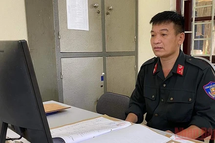 Thiếu tá Quàng Văn Nguyên.