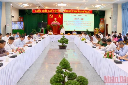 Quang cảnh hội nghị.