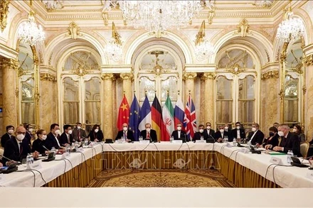 Toàn cảnh vòng đàm phán về khôi phục thỏa thuận hạt nhân Iran ở Vienna, Áo ngày 3/12/2021. (Ảnh: THX/TTXVN)