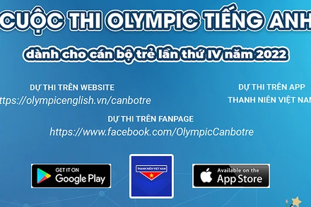 Cuộc thi “Olympic tiếng Anh dành cho cán bộ trẻ” năm 2022 có nhiều điểm mới và hàng loạt giải thưởng hấp dẫn.