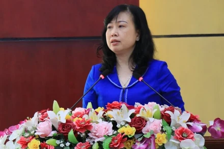 Bí thư Tỉnh ủy Bắc Ninh Đào Hồng Lan phát biểu tại Hội nghị.