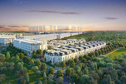 Thảo Viên Villas được bao quanh bởi những hàng cây xanh