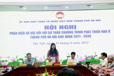 Quang cảnh hội nghị.