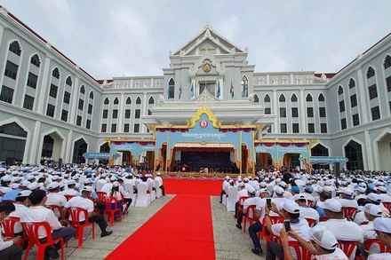 Mít-tinh kỷ niệm 71 năm Ngày thành lập Đảng Nhân dân Campuchia.