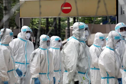 Malaysia trong cuộc chiến chống Covid-19. (Ảnh: Reuters)