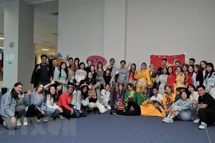 Các đại biểu tham dự chương trình. (Ảnh: TTXVN)