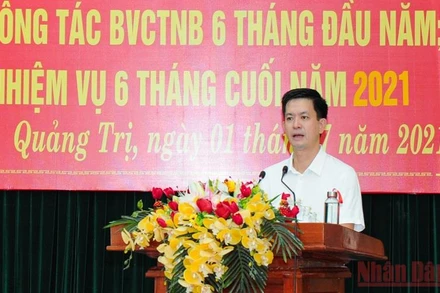 Ông Lê Quang Tùng - Bí thư Tỉnh ủy Quảng Trị làm Trưởng Ban Chỉ đạo phòng, chống tham nhũng, tiêu cực của tỉnh.
