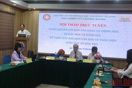 Quang cảnh hội thảo.