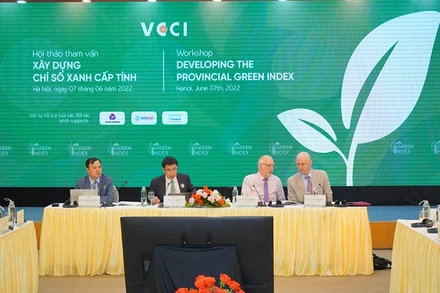 Toàn cảnh Hội thảo tham vấn xây dựng chỉ số xanh cấp tỉnh.