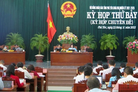 Quang cảnh kỳ họp.