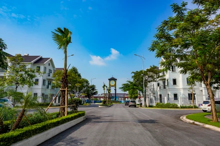 Dự án Times Garden Vĩnh Yên, đường Lý Nam Đế, thành phố Vĩnh Yên cơ bản hoàn thiện.