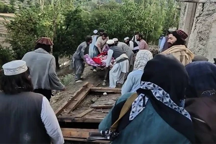 Các huyện Barmala, Ziruk, Naka và Gayan của tỉnh Paktika ghi nhận nhiều trường hợp thương vong. (Ảnh: Bakhtar)