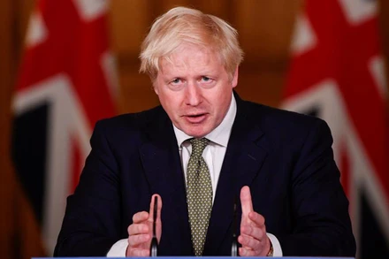 Thủ tướng Anh Boris Johnson. (Ảnh: Reuters)