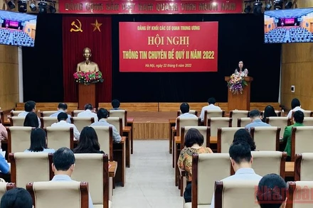 Quang cảnh hội nghị.