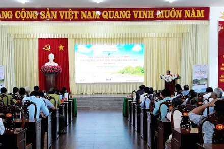 Lễ khởi động Dự án “Tăng cường khả năng thích ứng với biến đổi khí hậu của cộng đồng ven biển đồng bằng sông Cửu Long".