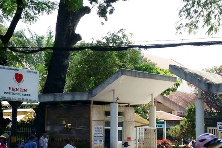 Viện Tim Thành phố Hồ Chí Minh - nơi xảy ra vụ việc được báo chí đăng tải. (Ảnh: Internet)