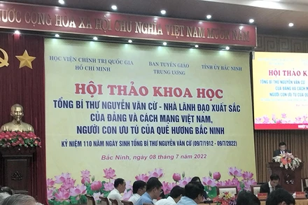 Hội thảo là hoạt động thiết thực, ý nghĩa nhằm ôn lại cuộc đời hoạt động cách mạng cao đẹp, vẻ vang của đồng chí Nguyễn Văn Cừ.