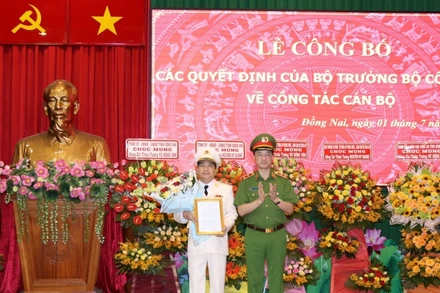 Đồng Nai có tân Giám đốc Công an tỉnh