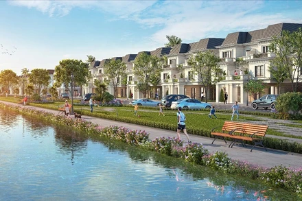 23 biệt thự độc bản giới hạn The Symphony River Villas tại dự án TNR Stars Đồng Hới.