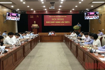 Quang cảnh hội nghị.