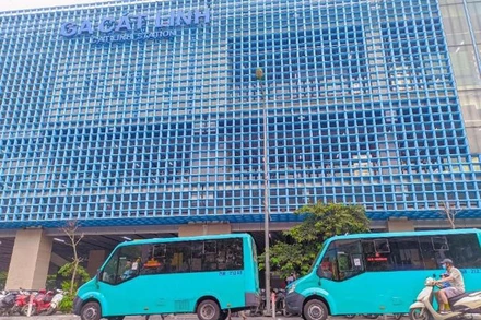 Tuyến buýt 146 kết nối với tuyến metro Cát Linh - Hà Đông.