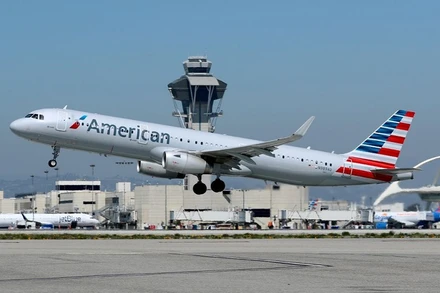 Máy bay của hãng hàng không American Airlines. (Ảnh: REUTERS)