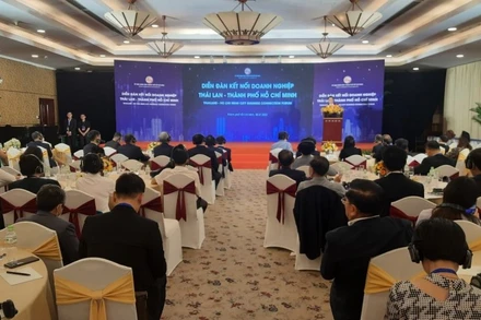 Quang cảnh “Diễn đàn kết nối doanh nghiệp Thái Lan-Thành phố Hồ Chí Minh”. 