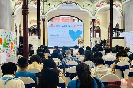Lễ khởi động Chiến dịch Trái tim xanh - Lời kêu gọi hành động để bảo vệ trẻ em và phụ nữ.