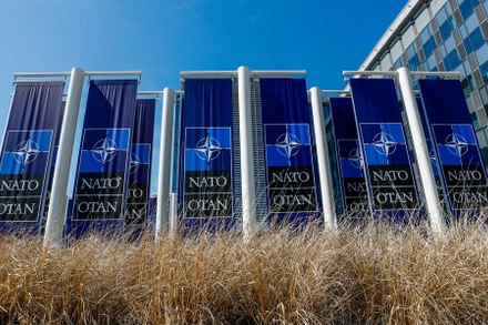 Trụ sở NATO tại Brussels, Bỉ. (Ảnh: REUTERS)