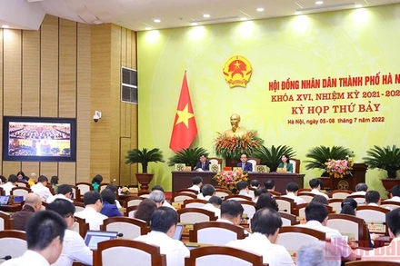 Kỳ họp thứ 7, Hội đồng nhân dân thành phố Hà Nội.