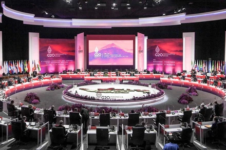 Hội nghị Bộ trưởng Tài chính và Thống đốc ngân hàng các nước G20 ngày 17-18/2 tại Jakarta, Indonesia. (Nguồn: Reuters)