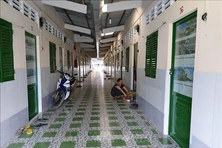 Ngân sách trung ương hỗ trợ có mục tiêu cho các địa phương 100% kinh phí ngân sách nhà nước thực hiện chính sách hỗ trợ tiền thuê nhà cho người lao động. (Ảnh: VGP)