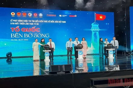 Các đại biểu tại buổi Lễ phát động Cuộc thi.