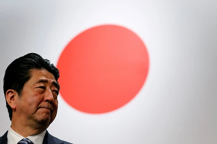 Cựu Thủ tướng Nhật Bản Abe Shinzo. (Ảnh: Reuters)