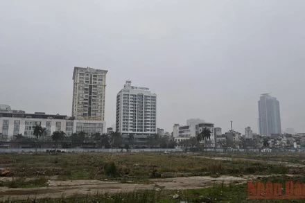 Khu đất vàng tại 148 Giảng Võ, Ba Đình, Hà Nội. Ảnh: DUY LINH