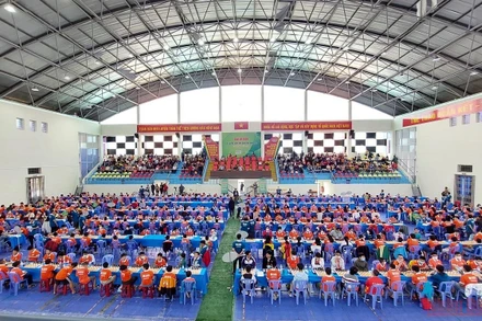 486 kỳ thủ trẻ tham gia thi đấu.