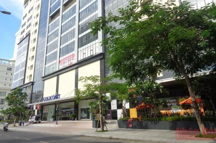 Khu đất số 1 Trần Hưng Đạo, TP Nha Trang - nay là tổ hợp khách sạn, trung tâm thương mại, nơi xảy các vi phạm. (Ảnh: PHONG NGUYÊN)