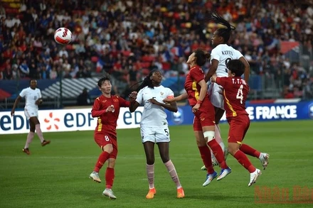 Đội tuyển nữ Việt Nam thua trước đội tuyển thứ 3 thế giới