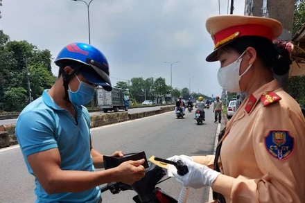 Ảnh minh họa. (Nguồn: Cục Cảnh sát giao thông)