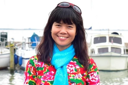 Chân dung nhà văn, dịch giả Kiều Bích Hậu. (Ảnh: NVCC) 