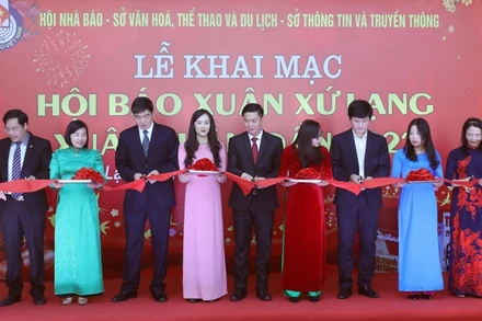 Khai mạc Hội Báo xuân xứ Lạng năm 2022.