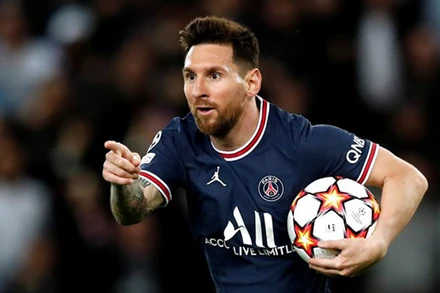 Tiền đạo Lionel Messi được xác định dương tính với virus SARS-CoV-2. (Ảnh: Reuters, TTXVN)