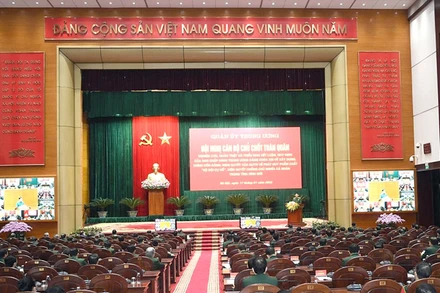 Quang cảnh hội nghị.